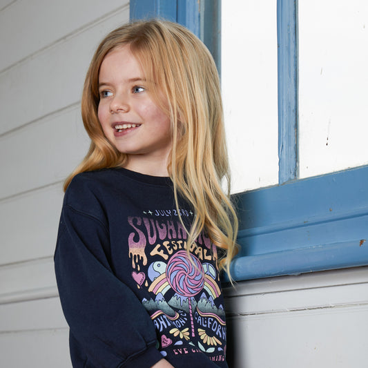 Sugar High Crew - Navy