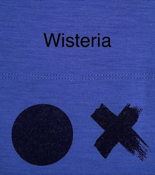 X's and O's Baby Singlet - Artichoke, Blush & Wisteria