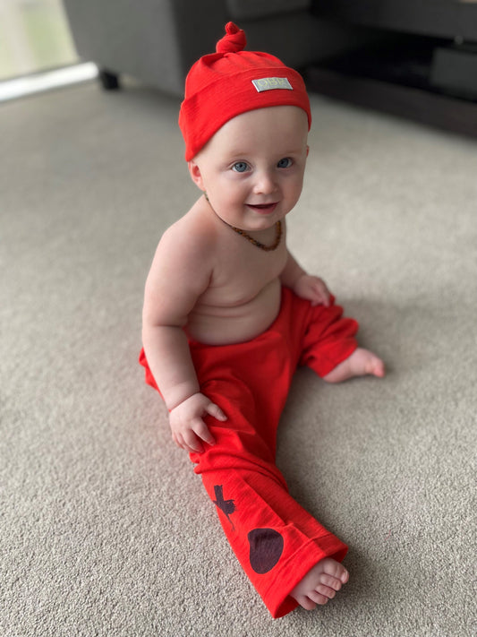 Merino Poppet Hat - Blush, Mandarin or Wisteria